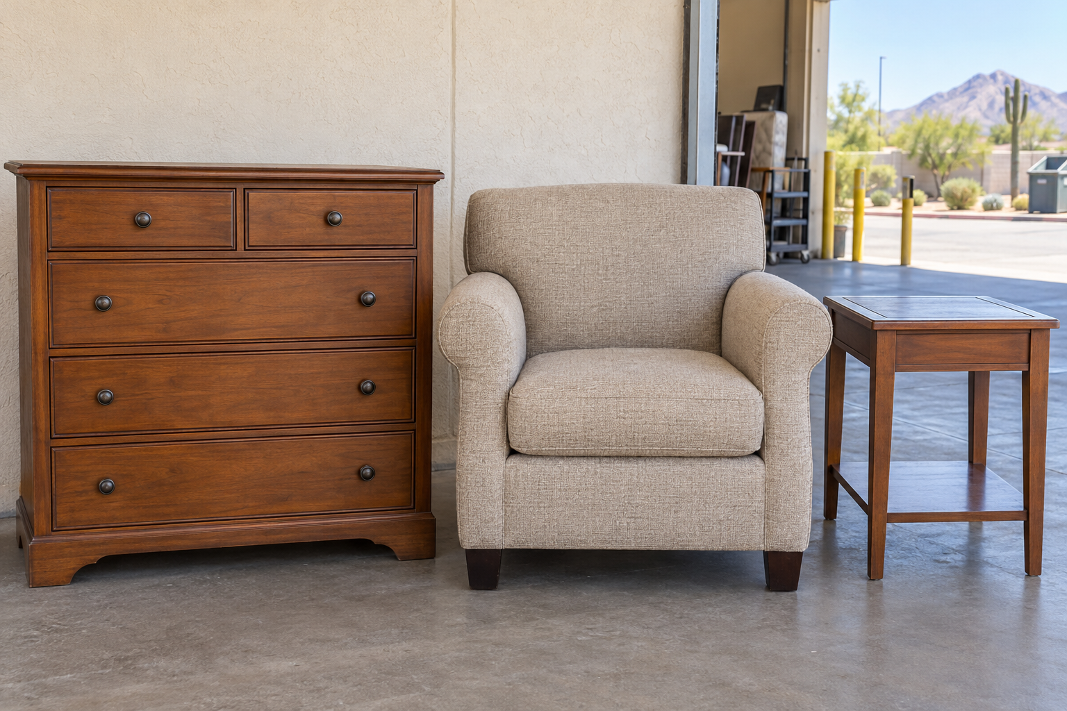 clean furniture for donation